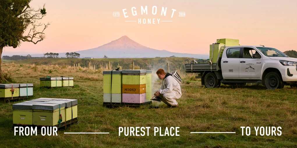 From our purest place to yours. Egmont honey