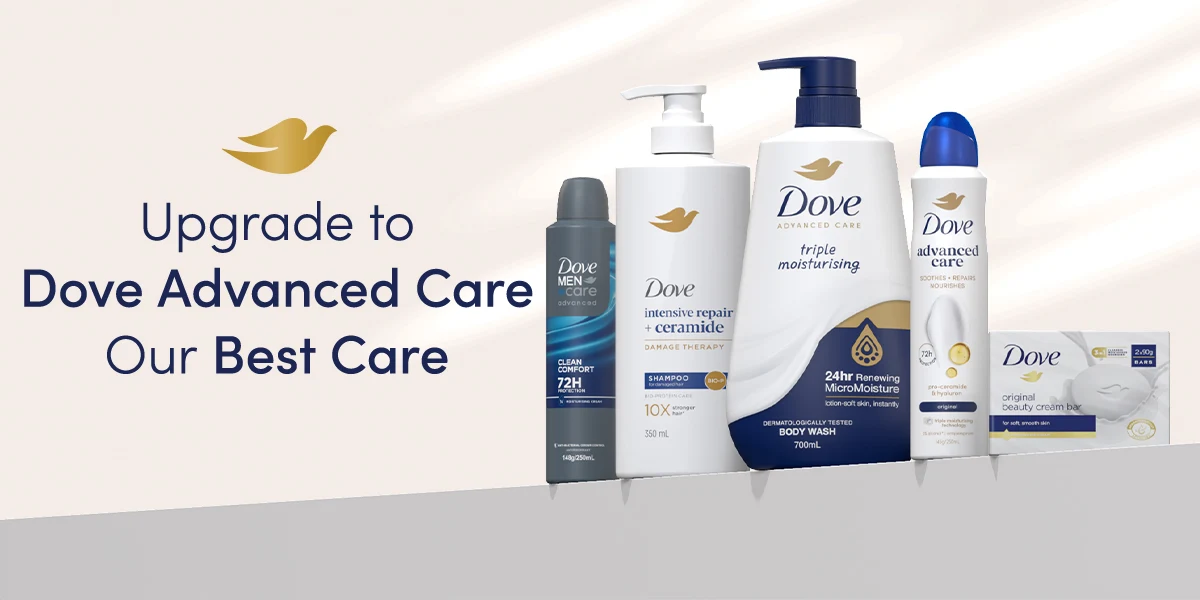 Get beautifully nourished sun-kissed skin with Dove