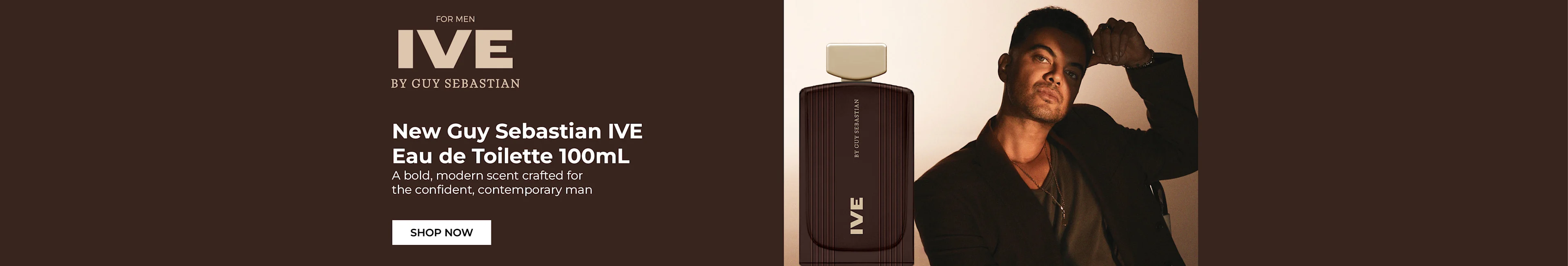 IVE for Men by Guy Sebastian . A bold, modern scent crafted for the confident, contemporary man.