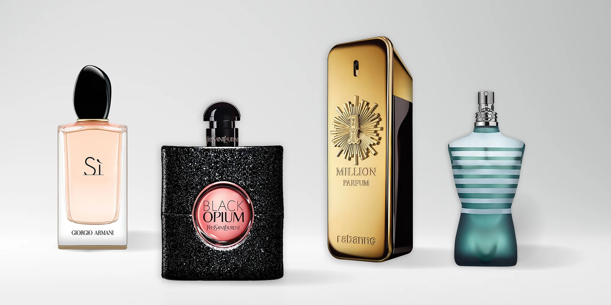 A collection of fragrance products