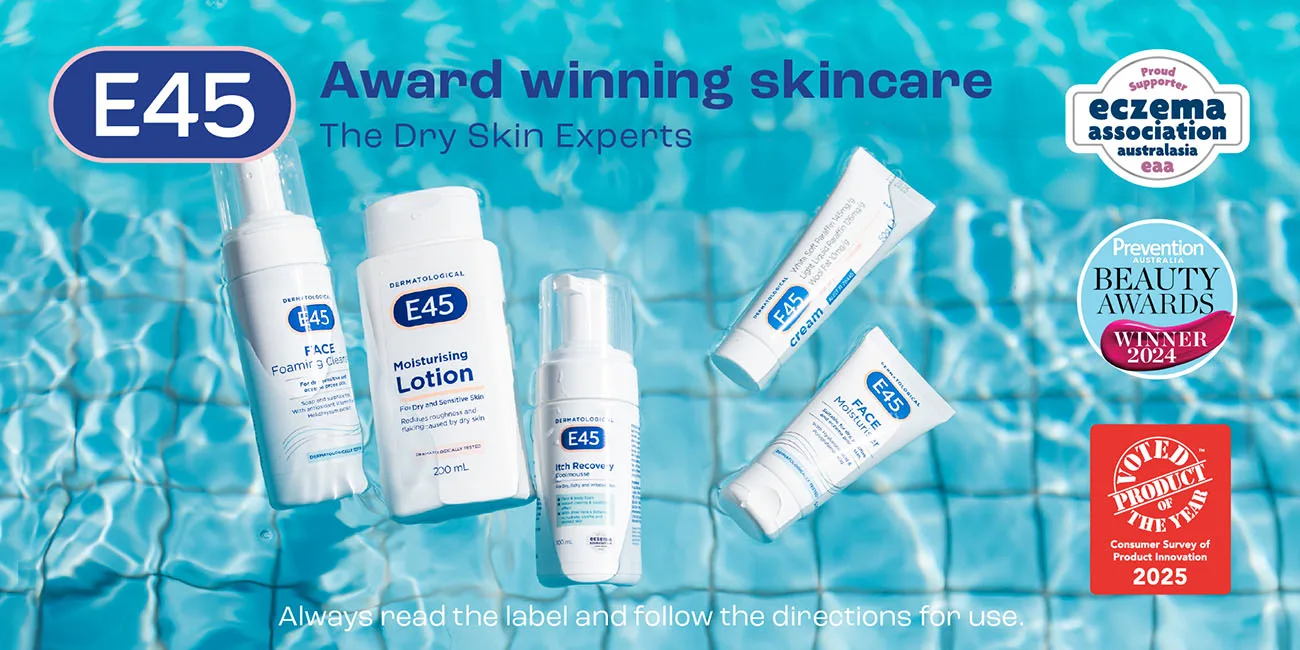 Award winning skincare. The dry skin experts. 