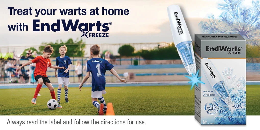 Treat your warts at home with End Warts