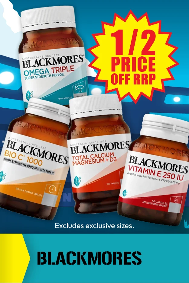 Home Page: Footy Finals Vertical Tile - Blackmores (Image)