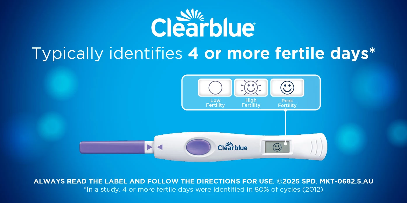 Typically identifies 4 or more fertile days. Always read the label and follow the directions for use.