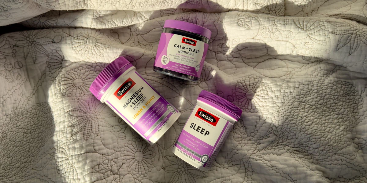 Content Hub | Blog Article - Swisse | From Scroll to Snooze: A Routine That Supports Your Sleep: Main