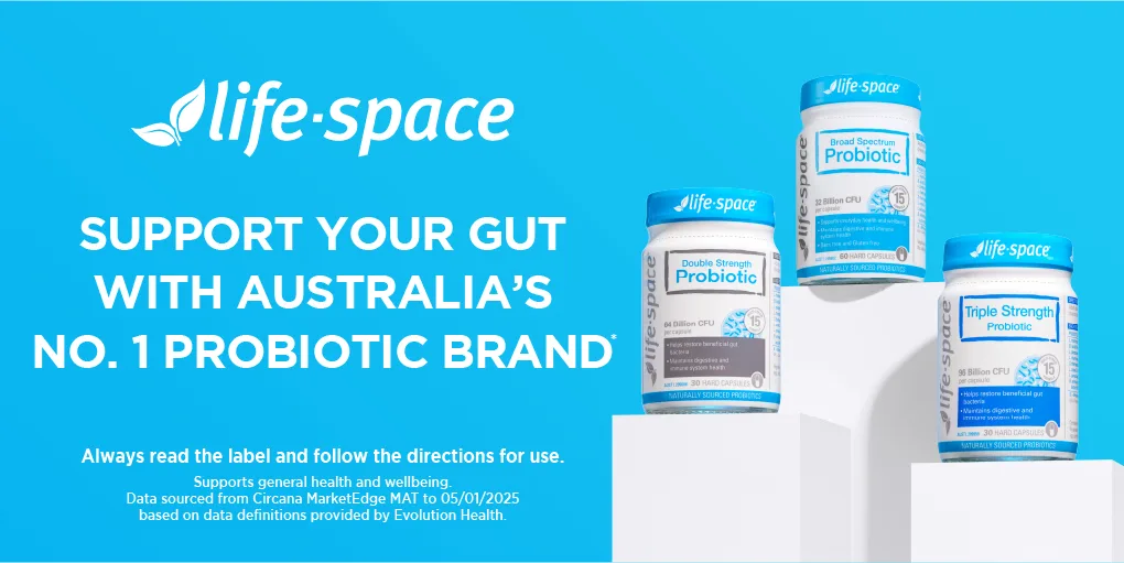 Support your gut with Australia's no.1 probiotic brand. Always read the label and follow the directions for use.