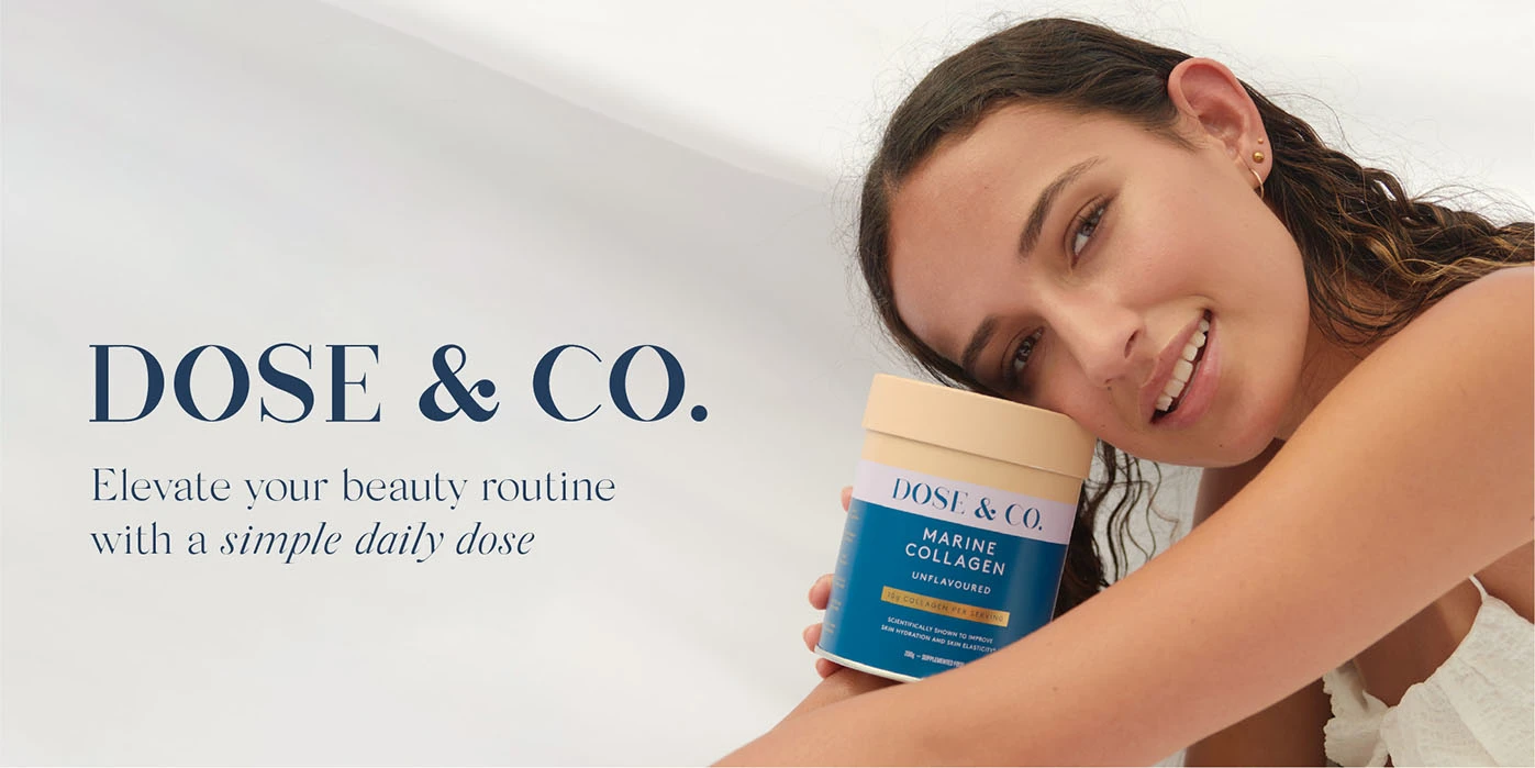 Dose and co. Elevate your beauty routine with a simple daily dose