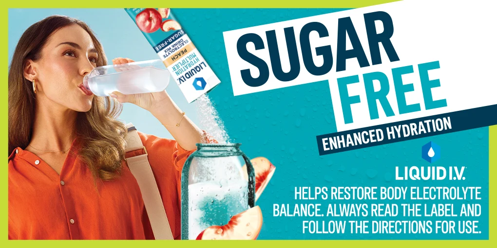 Are you hydrated? Try Liquid IV. Always read the label and follow the directions for use.