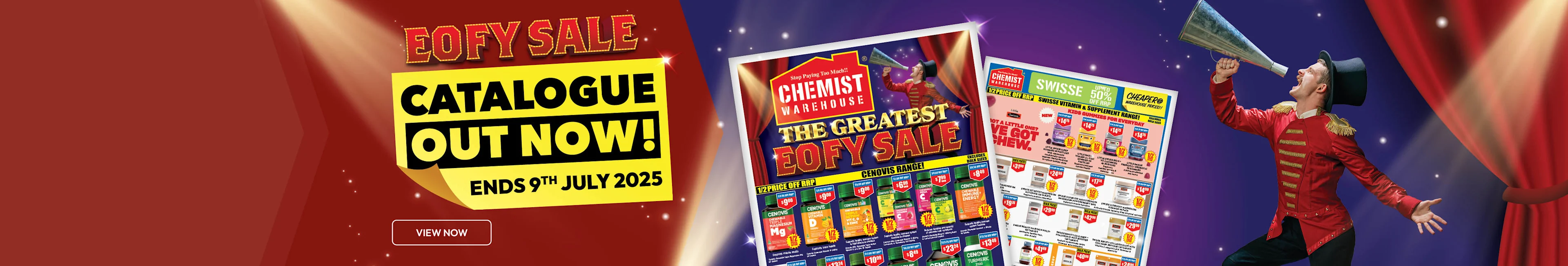 Catalogue out now! Sale ends 9th July 2025