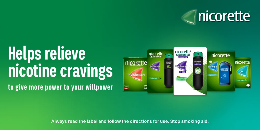 Helps relieve nicotine cravings to give more power to your willpower. Always read the label and follow the directions for use. Stop smoking aid.