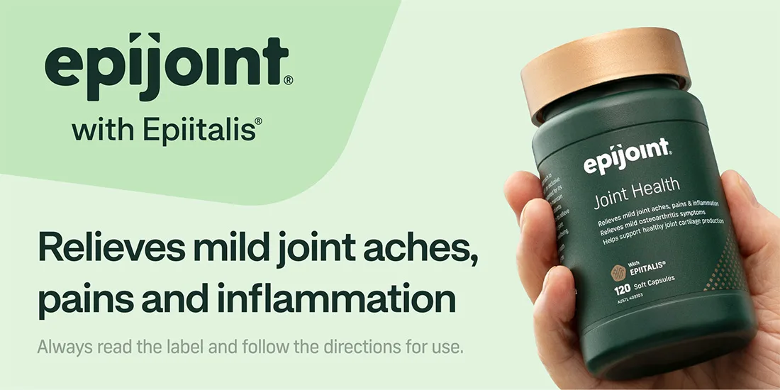 Epijoint Relieves mild joint aches, pains and inflammation