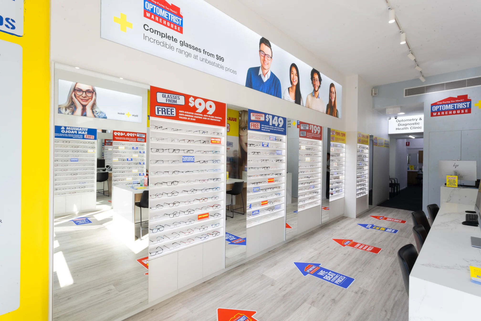 Optometrist Warehouse Malvern Store
