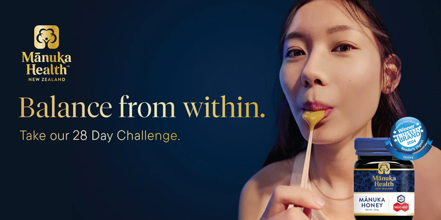 Balance from within. Take our 28 Day Challenge.