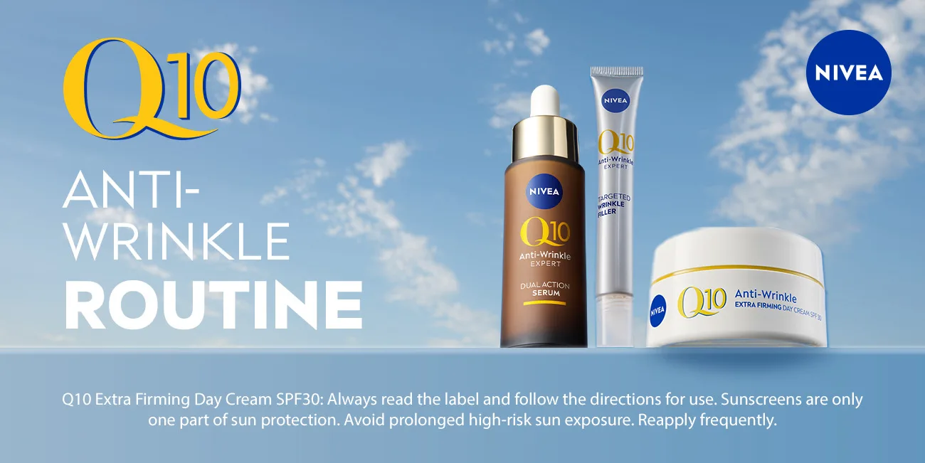 Q10 anti-wrinkle routine