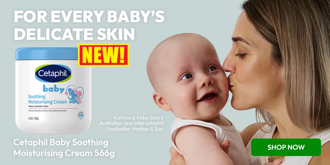 Cetaphil Baby Soothing Moisturising Cream 556g - For every baby's delicate skin
