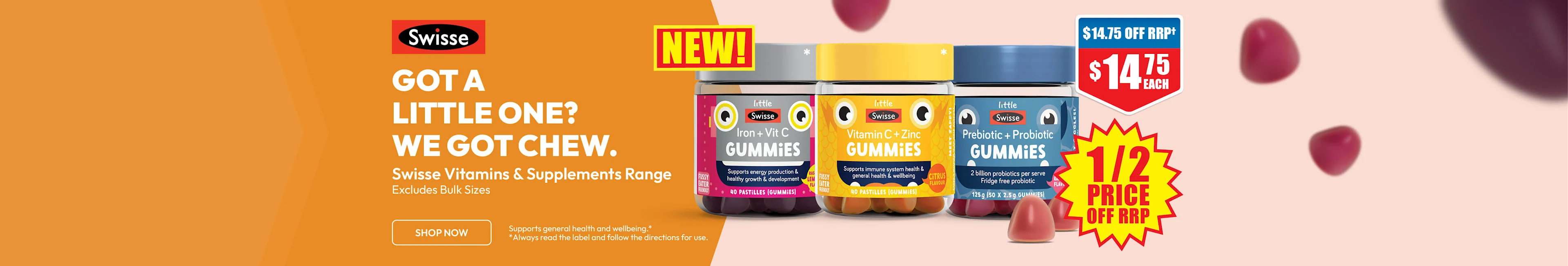 NEW Swisse Vitamins & Supplement Range