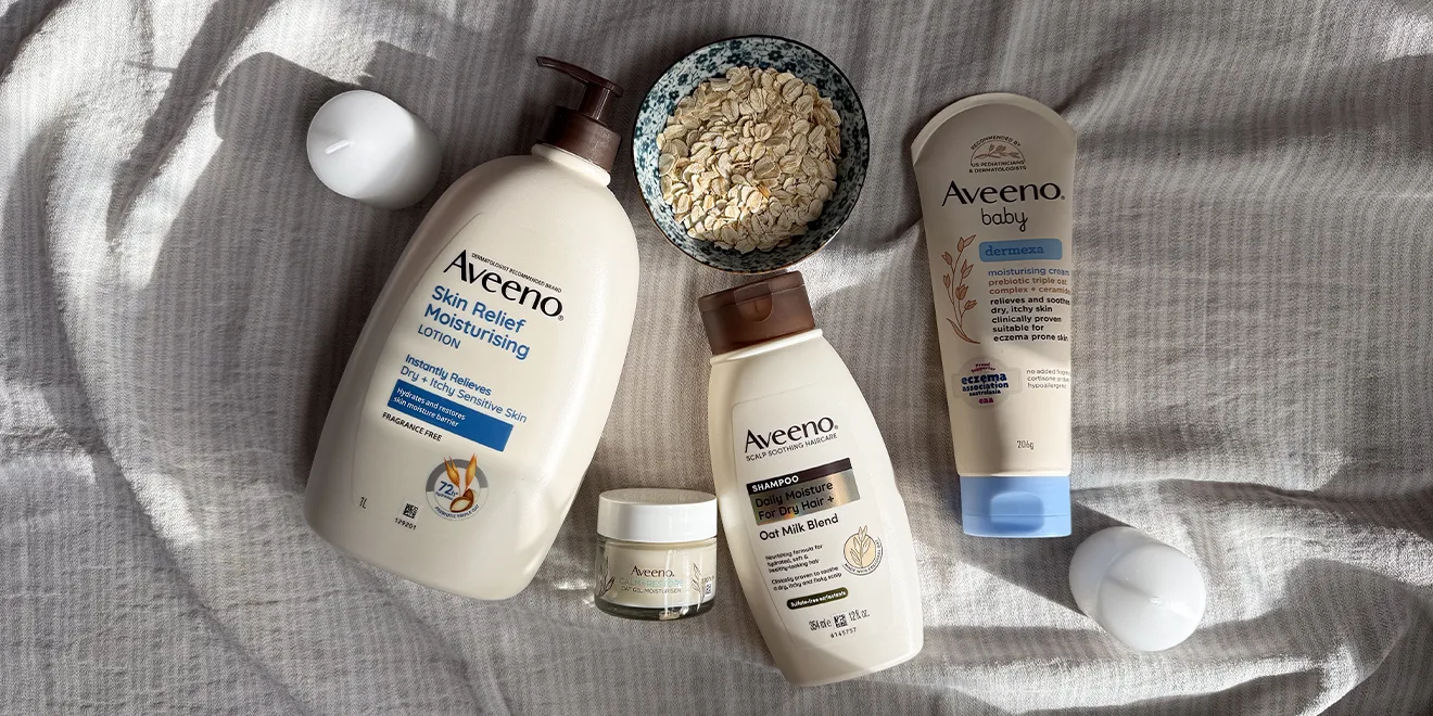 Blog Article - Kenvue | Aveeno: Support for Sensitive Skin | Hero Image (Media)