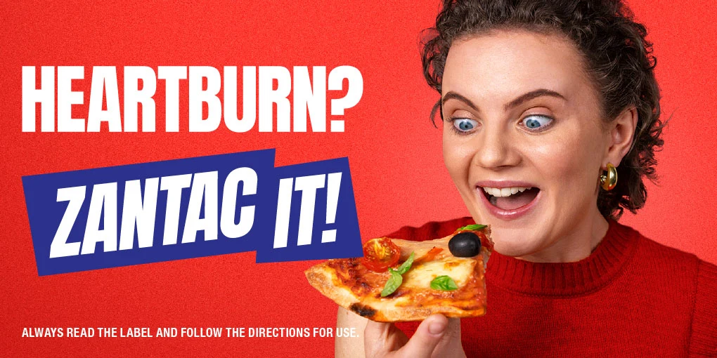 Heartburn? Zantac it? Always read the label and follow the directions for use. 