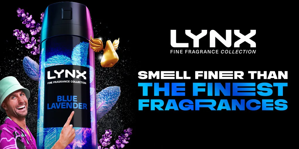 Smell finer than the finest fragrance with Lynx