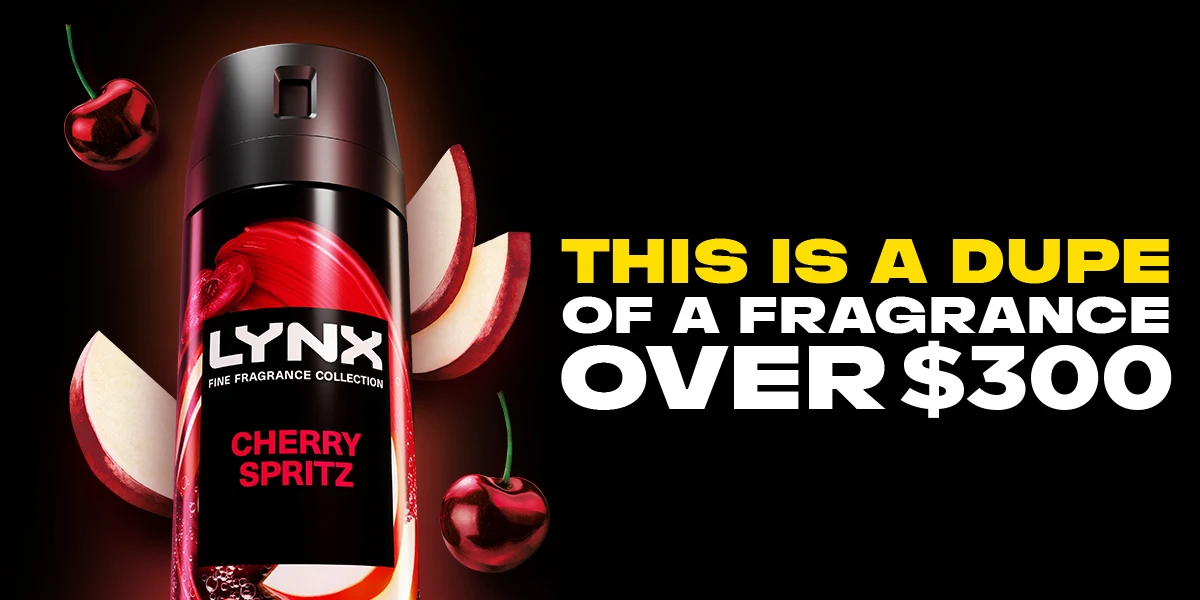 Smell finer than the finest fragrance with Lynx