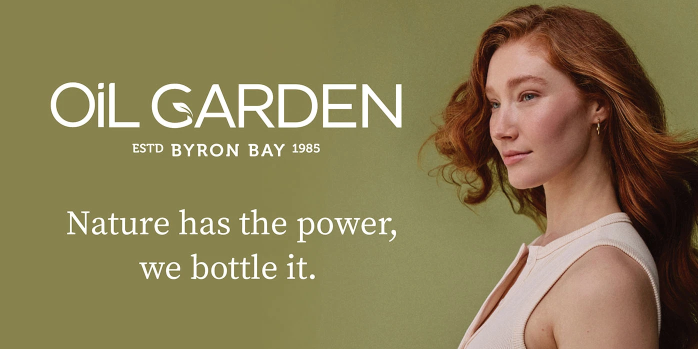 Oil Garden. Nature has the power, we bottle it.