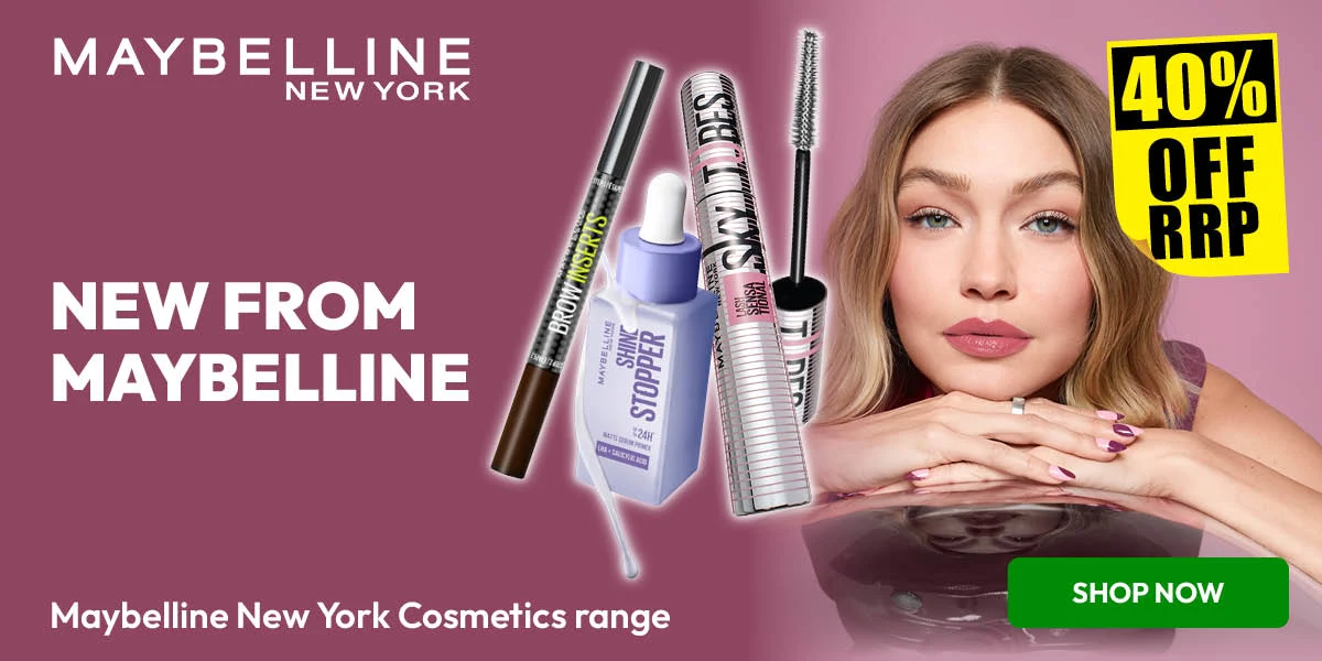 Maybelline 40% off RRP