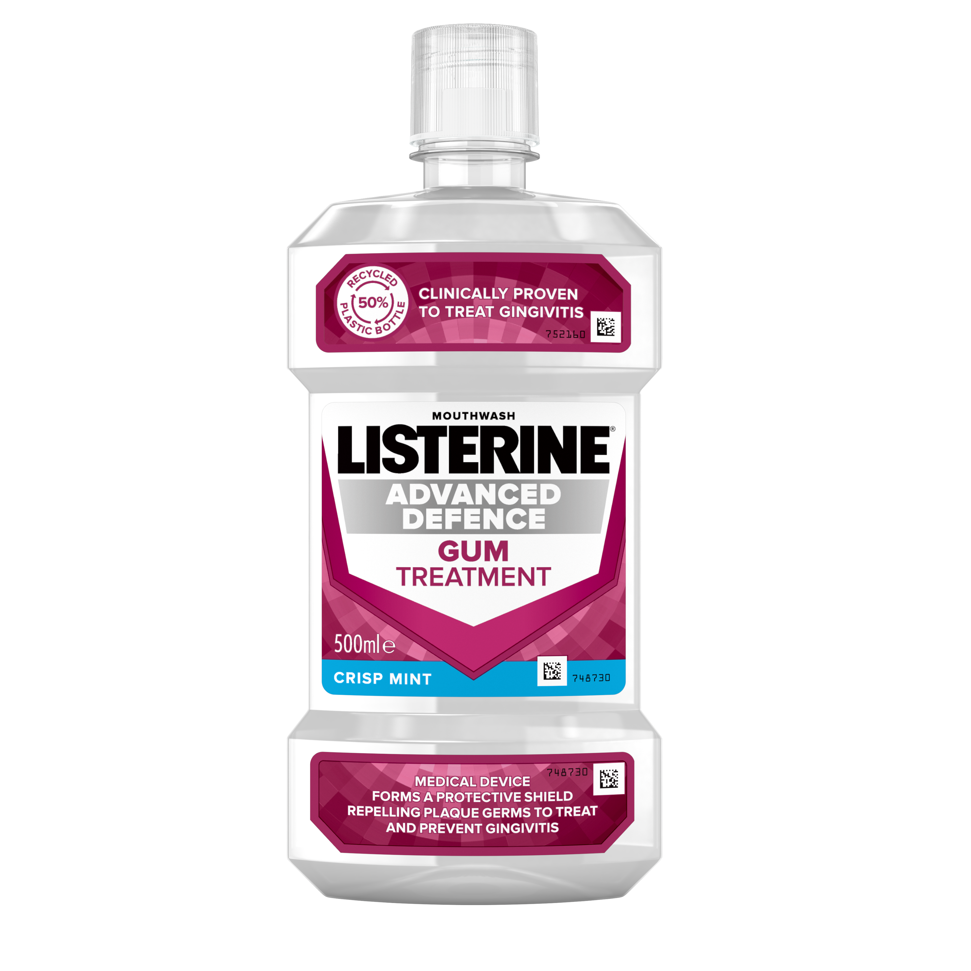 3574661091020_Listerine_Advanced_Defence_Gum_Treatment_Mouthwash_500ml_Front