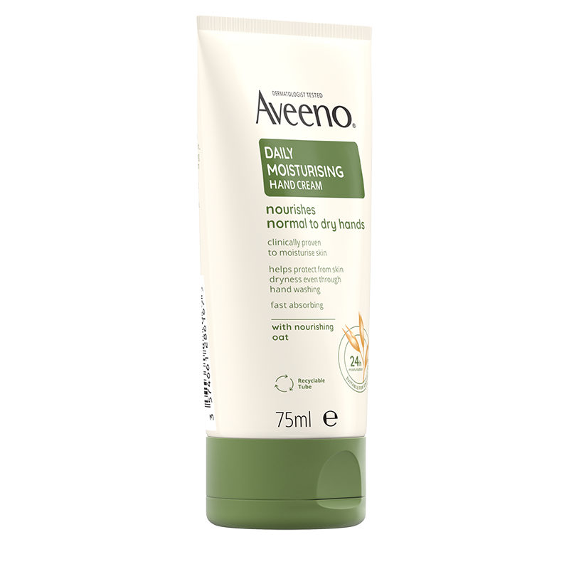 Aveeno® Daily Moisturising Hand Cream 75ml - angle shot
