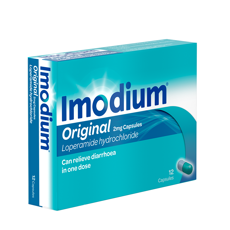 IMODIUM® Original 2mg Capsules 12s