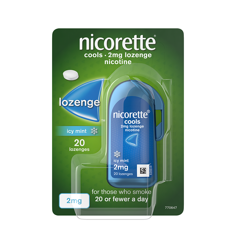 NICORETTE® Cool 2mg Lozenges 20s