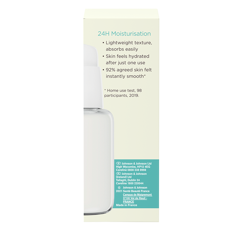 Aveeno® Calm & Restore Triple Oat Serum 30ml - right side shot