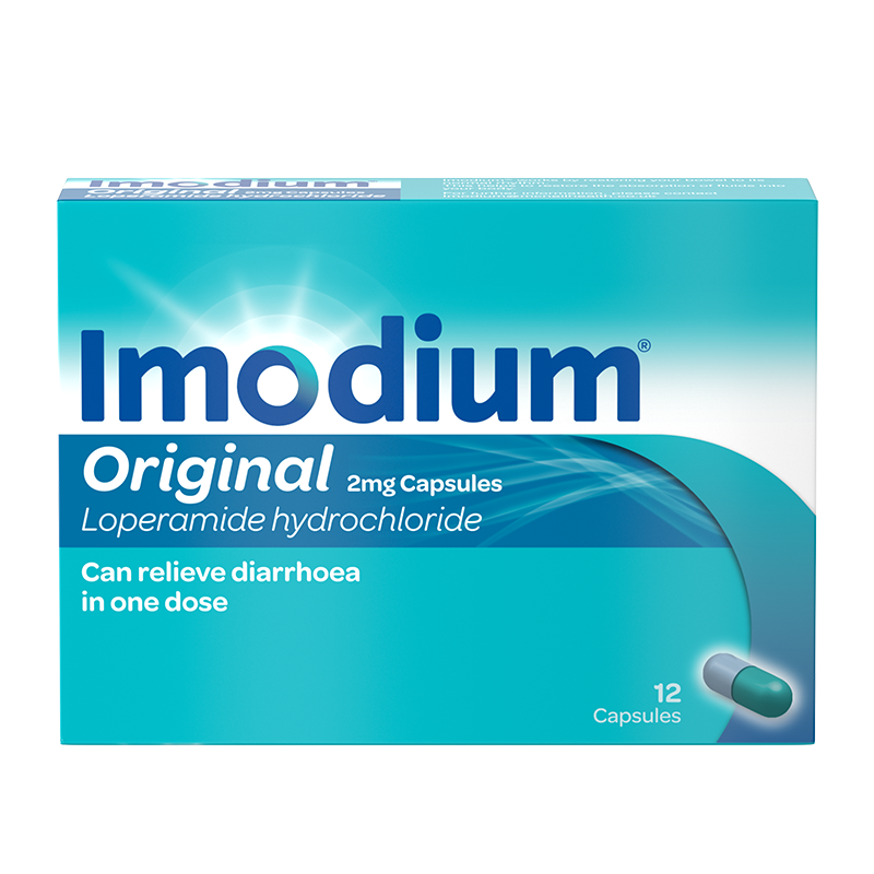 IMODIUM® Original 2mg Capsules 12s
