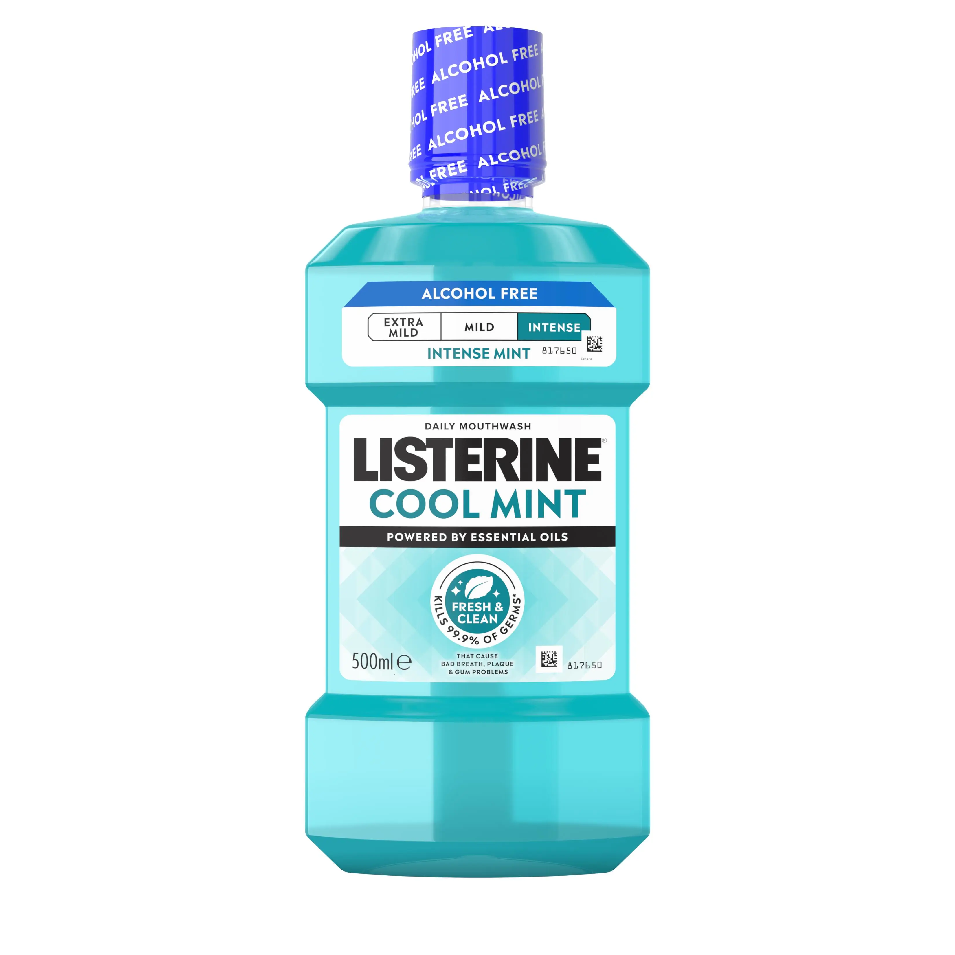 LISTERINE® Cool Mint Intense Taste Alcohol Free Mouthwash