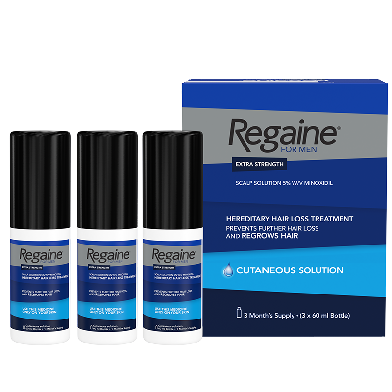 REGAINE® For Men Extra Strength Solution 60ml X 3