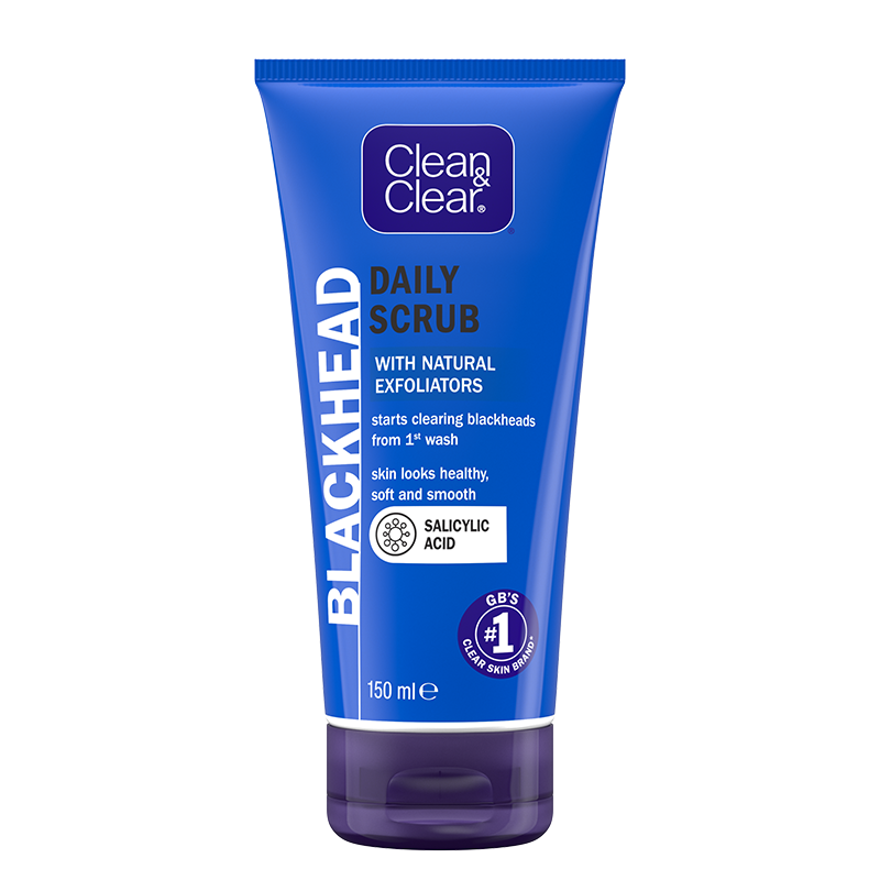 CLEAN & CLEAR® Blackhead Clearing Daily Scrub 150ml - front shot