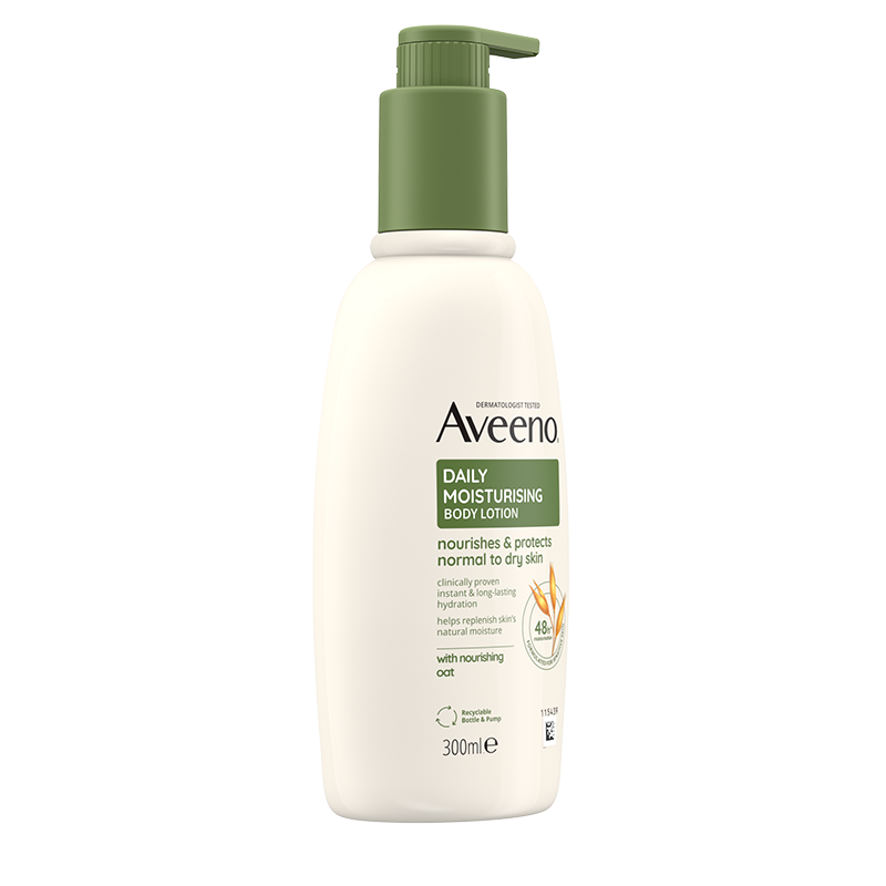 Aveeno® Daily Moisturising Body Lotion 300ml - angle shot
