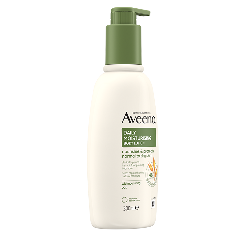 Aveeno® Daily Moisturising Body Lotion 300ml - angle shot