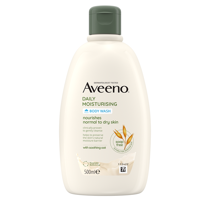 Aveeno® Daily Moisturising Body Wash 500ml - FRONT SHOT