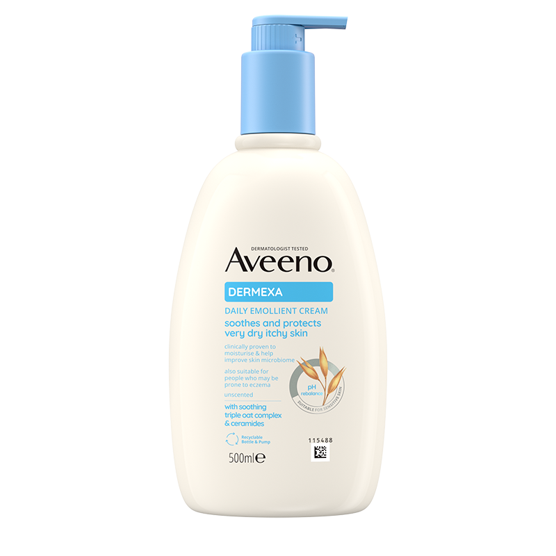 Aveeno® Dermexa Daily Emollient Cream 500ml - front shot