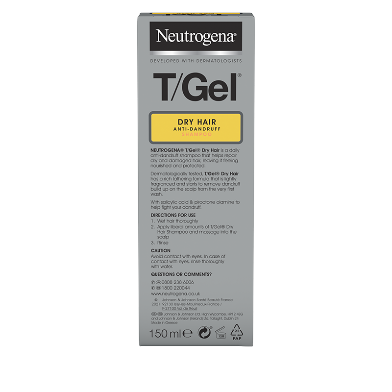 NEUTROGENA T/Gel® Dry Hair Shampoo 150ml - Back