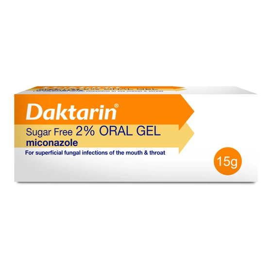 Daktarin® Sugar Free Oral Gel 2%  - front shot