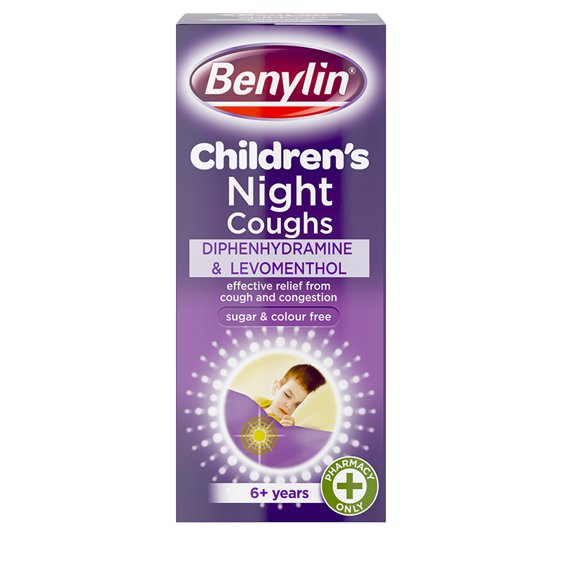 Benylin® Children's Night Coughs 6+Years 125ml - back shot