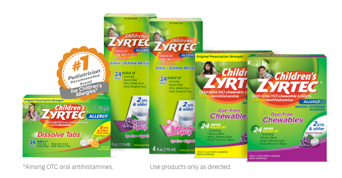 Zyrtec® Dosage & Samples for Healthcare Professionals