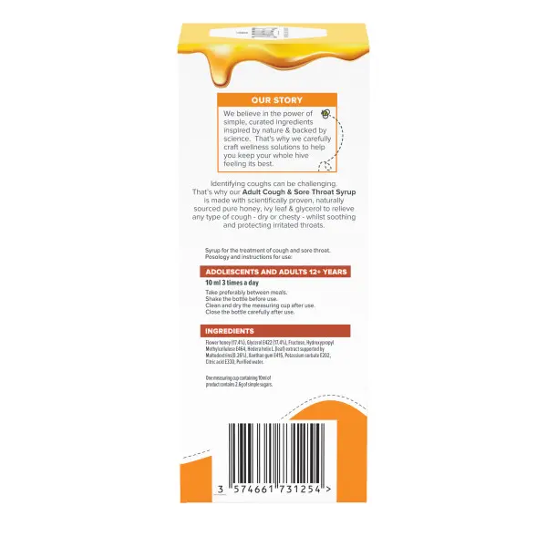 Zarbee's® Adult Cough & Sore Thorat Syrup 150ml