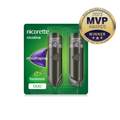 NICORETTE® Quickmist Mouthspray 1mgspray Duo