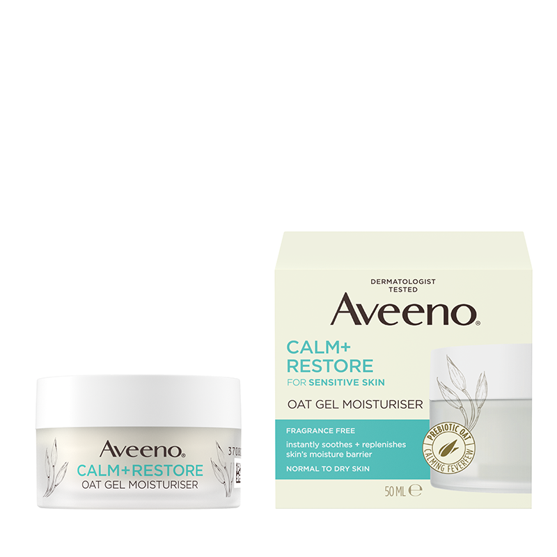 Aveeno® Calm & Restore Oat Gel Moisturiser 50ml - OUT OF PACK SHOT