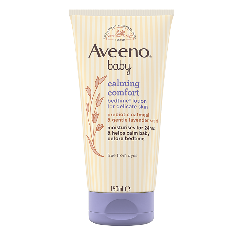 Aveeno® Calming Comfort Bedtime Lotion 150ml - front 