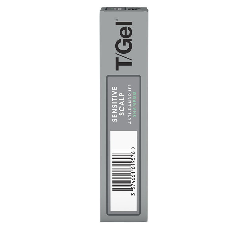 NEUTROGENA T/Gel® Sensitive Scalp Shampoo 150ml - right side shot