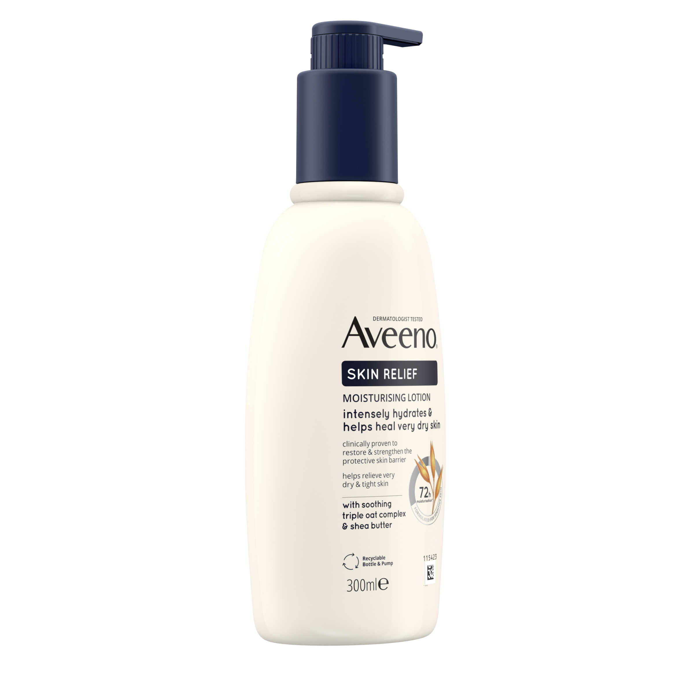 Aveeno® Skin Relief Moisturising Body Lotion 300ml - side shot