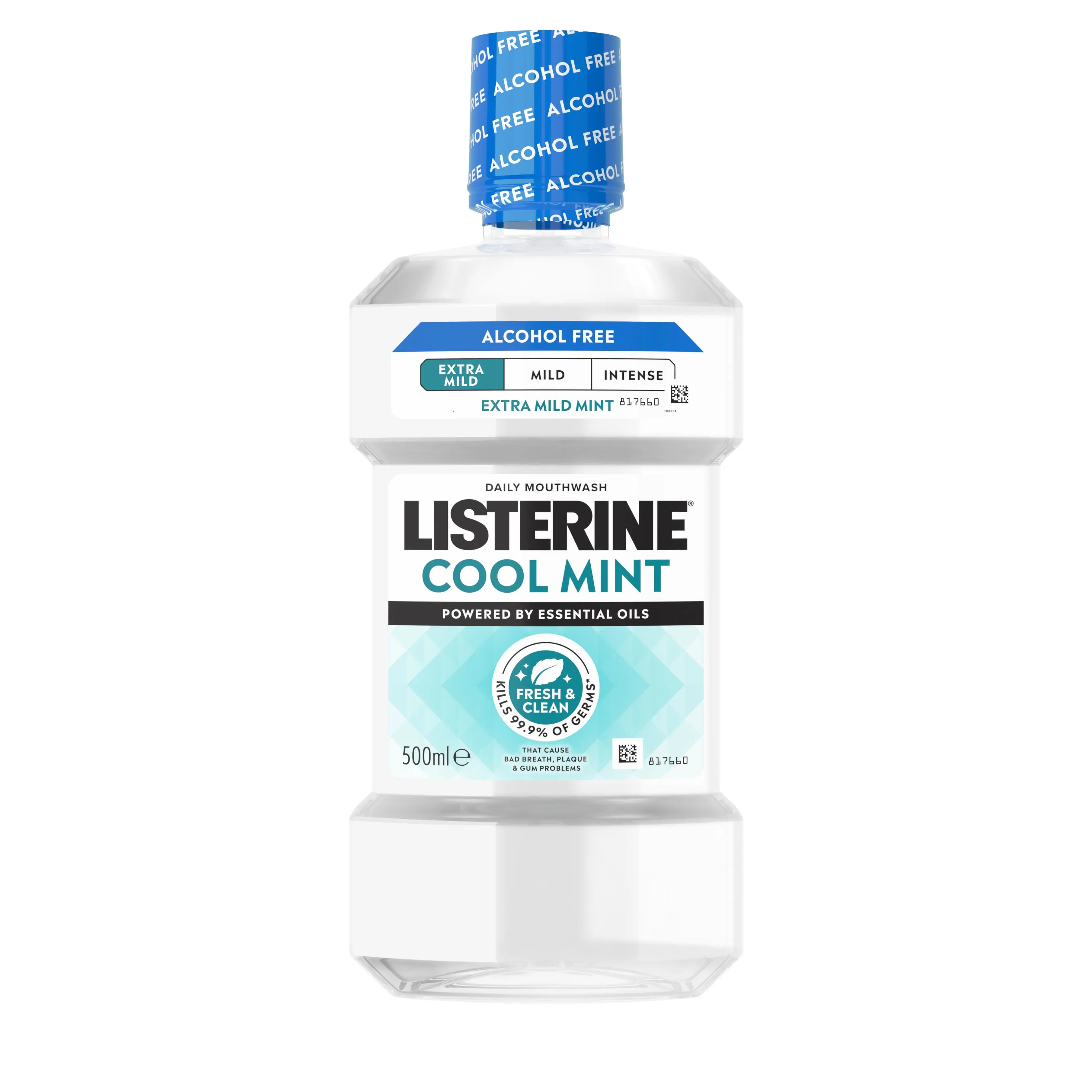 LISTERINE® Cool Mint Extra Mild Taste Alcohol Free Mouthwash